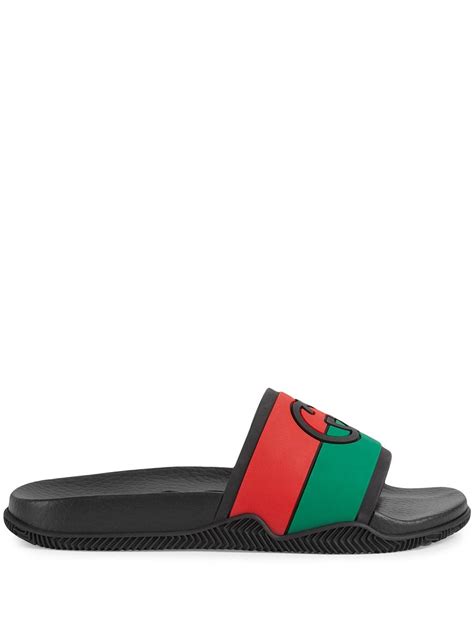 jolie slide sandal gucci|women's interlocking g slide sandal.